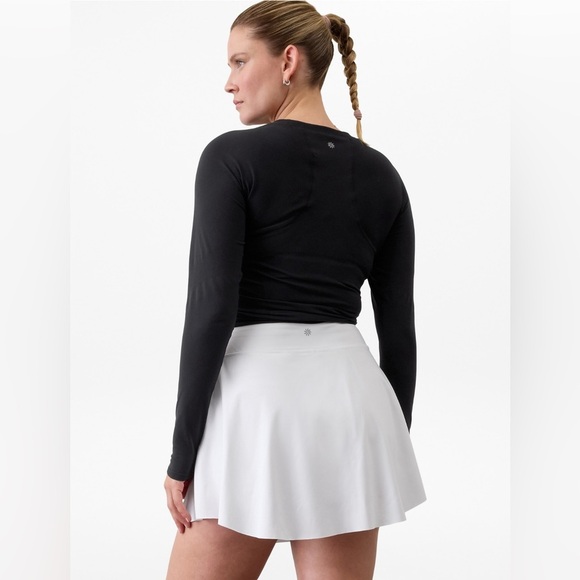 NWT Athleta Ace Advantage 15 1/2” White Skort Size Large. - Picture 3 of 8
